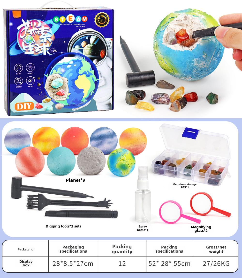 Научная игрушка для детей «Исследование руд и драгоценных камней Солнечной системы»
Научная игрушка для детей «Исследование руд и драгоценных камней Солнечной системы»