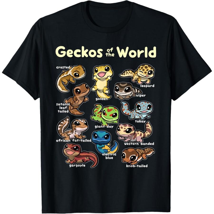 Geckos Shirt Kawaii Geckos of The World Gecko Lovers T-Shirt XXXXXL чёрный
Geckos Shirt Kawaii Geckos of The World Gecko Lovers T-Shirt XXXXXL чёрный