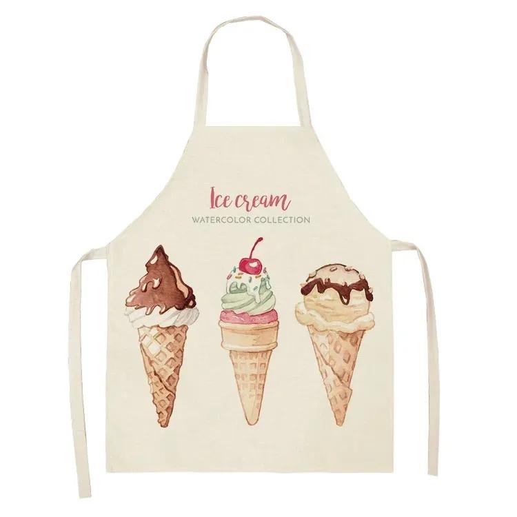 Ice Cream Donut Pattern Kitchen Apron Home Kitchen Cooking Cooking Linen Stain Resistant Chef Sleeveless Apron 38X47cm
Ice Cream Donut Pattern Kitchen Apron Home Kitchen Cooking Cooking Linen Stain Resistant Chef Sleeveless Apron 38X47cm