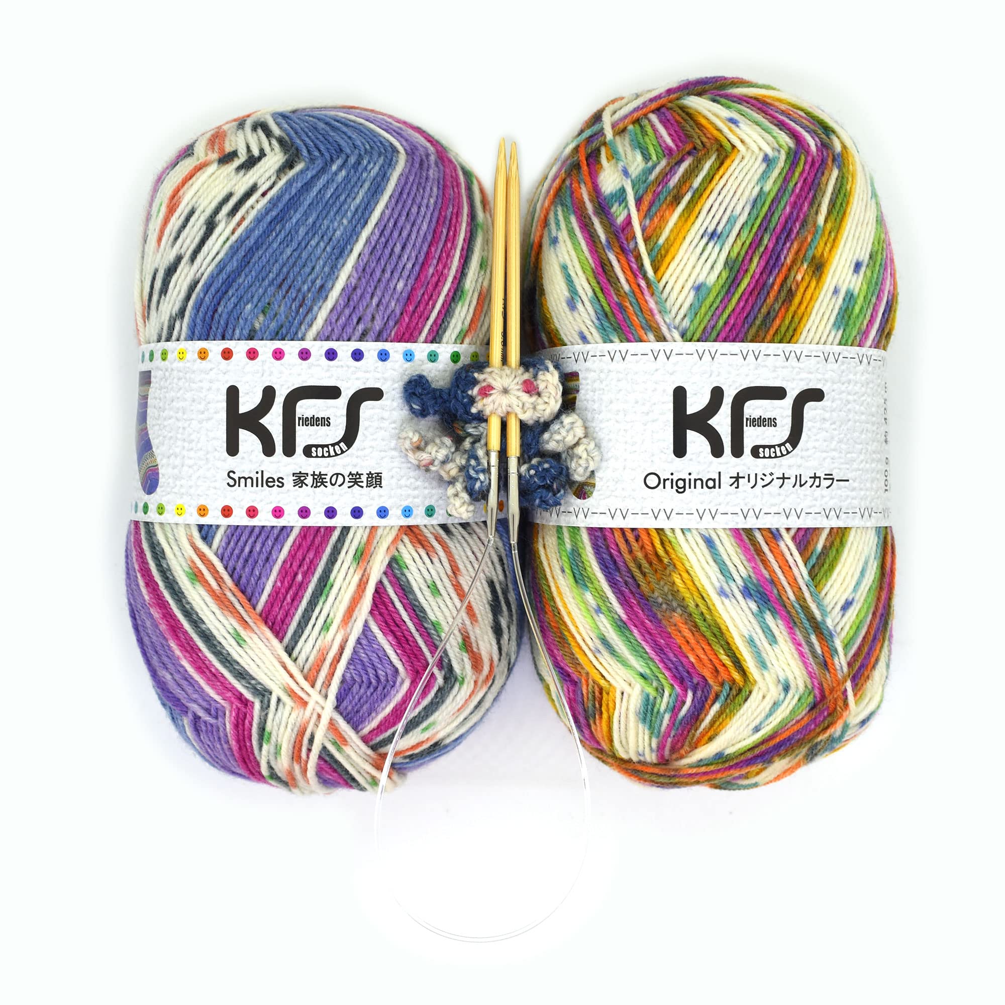 Набор для ручного вязания KFS Пряжа Opal Belly Band Hat Knitting Set KFS123 x KFS125 Включает круговые спицы - (Моя Улыбка) (Парк культуры и отдыха) -
Набор для ручного вязания KFS Пряжа Opal Belly Band Hat Knitting Set KFS123 x KFS125 Включает круговые спицы - (Моя Улыбка) (Парк культуры и отдыха) -
