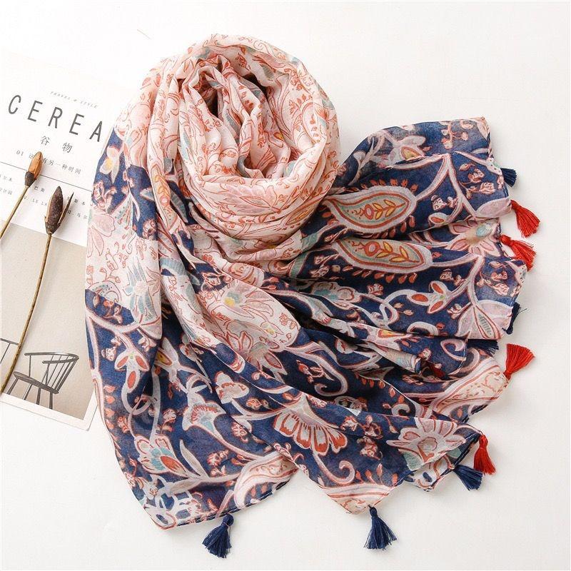 Женский шарф с цветочным принтом и кисточками, роскошный дизайн, богемный принт с кисточками, женский пляжный платок, шарфы, модный гладкий фуляр, женский разноцветный
Женский шарф с цветочным принтом и кисточками, роскошный дизайн, богемный принт с кисточками, женский пляжный платок, шарфы, модный гладкий фуляр, женский разноцветный