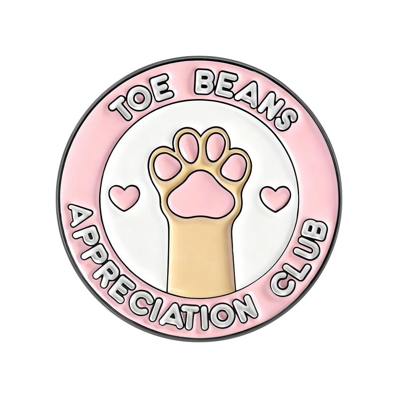 Toe Beans Appreciation Enamel Pins Distracted By Cats Paw Brooches Badges Cute Cartoon Animal Jewelry Gift for Pet Friends
Toe Beans Appreciation Enamel Pins Distracted By Cats Paw Brooches Badges Cute Cartoon Animal Jewelry Gift for Pet Friends