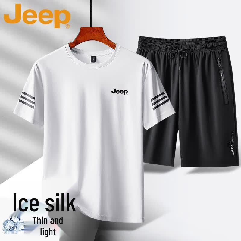 JEEP Men s Ice Silk T-Shirt & Shorts Set 4XL
JEEP Men s Ice Silk T-Shirt & Shorts Set 4XL