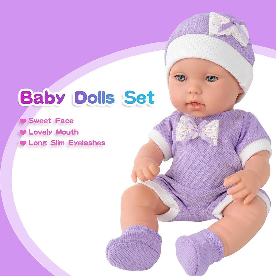 Reborn 30CM Vinyl Baby Doll: Washable, Soothing, Full Body Simulation 12-inch Doll Set
Reborn 30CM Vinyl Baby Doll: Washable, Soothing, Full Body Simulation 12-inch Doll Set