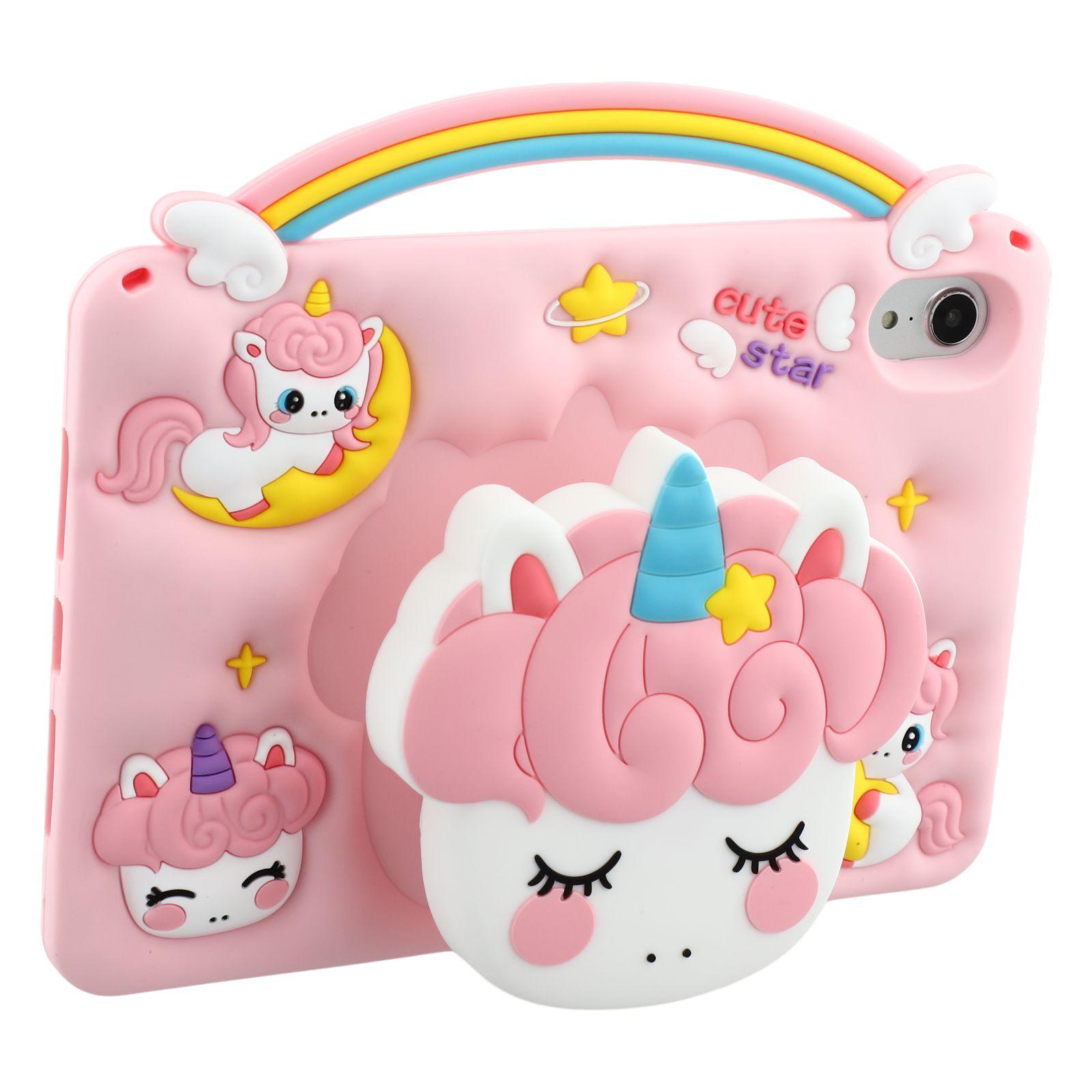 For iPad mini (2024)/(2021) Case Handle Unicorn Retractable Kickstand Silicone Tablet Cover with Shoulder Strap A
For iPad mini (2024)/(2021) Case Handle Unicorn Retractable Kickstand Silicone Tablet Cover with Shoulder Strap A