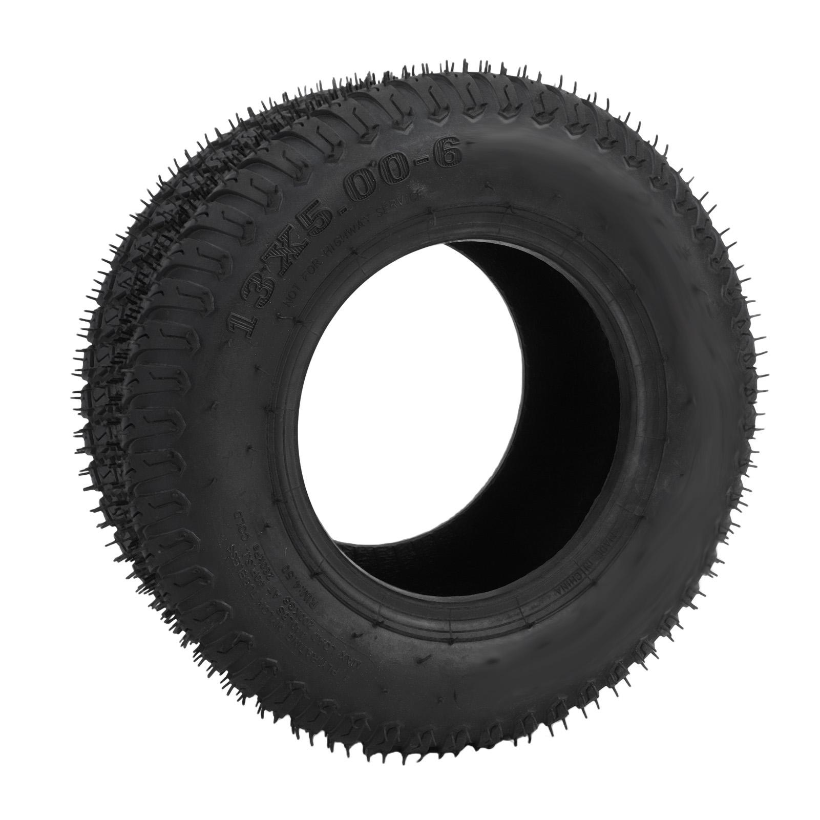 13x5.00 6 Lawn Mower Tire Non Slip 6 Inch Tread Pattern Design Tubeless Tiller Tractor Tire for Snow Blower Thrower Go
13x5.00 6 Lawn Mower Tire Non Slip 6 Inch Tread Pattern Design Tubeless Tiller Tractor Tire for Snow Blower Thrower Go
