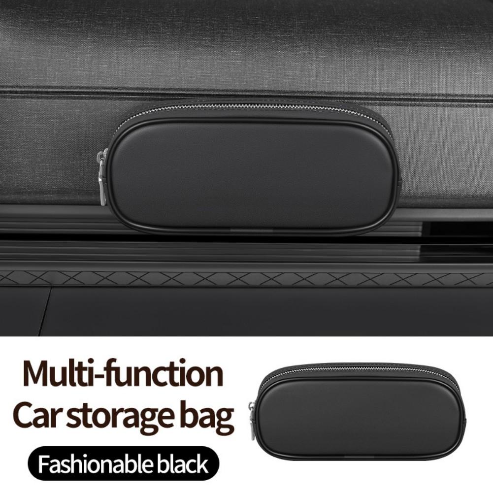 Multi Use Magnetic Car Organizer with PU Leather Storage Bag and Zipper Closure for Vehicle and Home Organization чорний
Multi Use Magnetic Car Organizer with PU Leather Storage Bag and Zipper Closure for Vehicle and Home Organization чорний