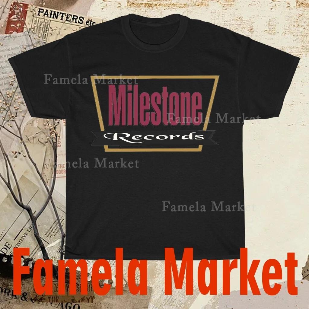 Milestone Records Logo TEE T-Shirt Funny American Size S to 5XL T-Shirt S
Milestone Records Logo TEE T-Shirt Funny American Size S to 5XL T-Shirt S