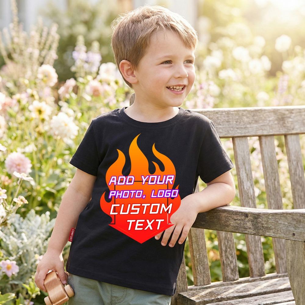 Custom Kids T-Shirt Blank Personalized Design Logo Photo or Text Children Boy Girl Customized Name Tshirt Make Your Own Shirt 110
Custom Kids T-Shirt Blank Personalized Design Logo Photo or Text Children Boy Girl Customized Name Tshirt Make Your Own Shirt 110