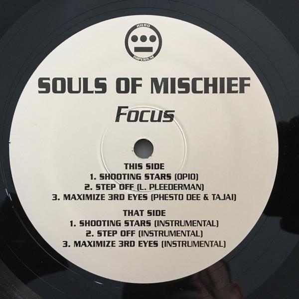 12inch Record SOULS OF MISCHIEF - Focus (Shooting Stars/Step Off) none Hiero Imperium 1998 US Rap & Hip-Hop/R&B Used
12inch Record SOULS OF MISCHIEF - Focus (Shooting Stars/Step Off) none Hiero Imperium 1998 US Rap & Hip-Hop/R&B Used