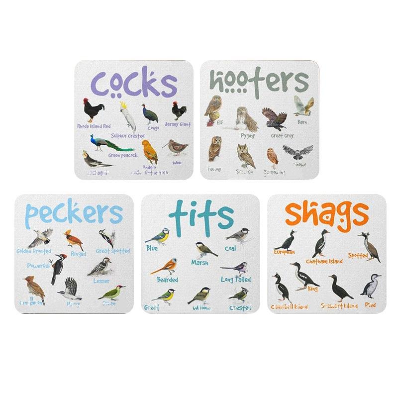 PDTO Bird Pun Coasters Fun Square Подставки для напитков для домашней кухни Украшение бара Подарок
PDTO Bird Pun Coasters Fun Square Подставки для напитков для домашней кухни Украшение бара Подарок