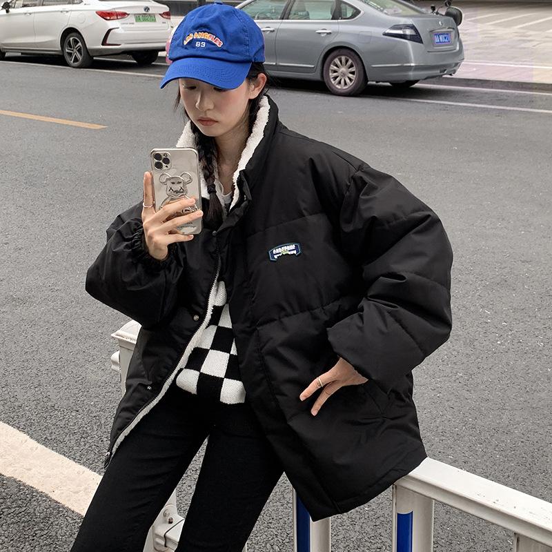 2025 зима новая пуховая куртка женская корейская версия свободная утолщенная короткая студенческая одежда пуховик куртка двусторонняя M чёрный
2025 зима новая пуховая куртка женская корейская версия свободная утолщенная короткая студенческая одежда пуховик куртка двусторонняя M чёрный