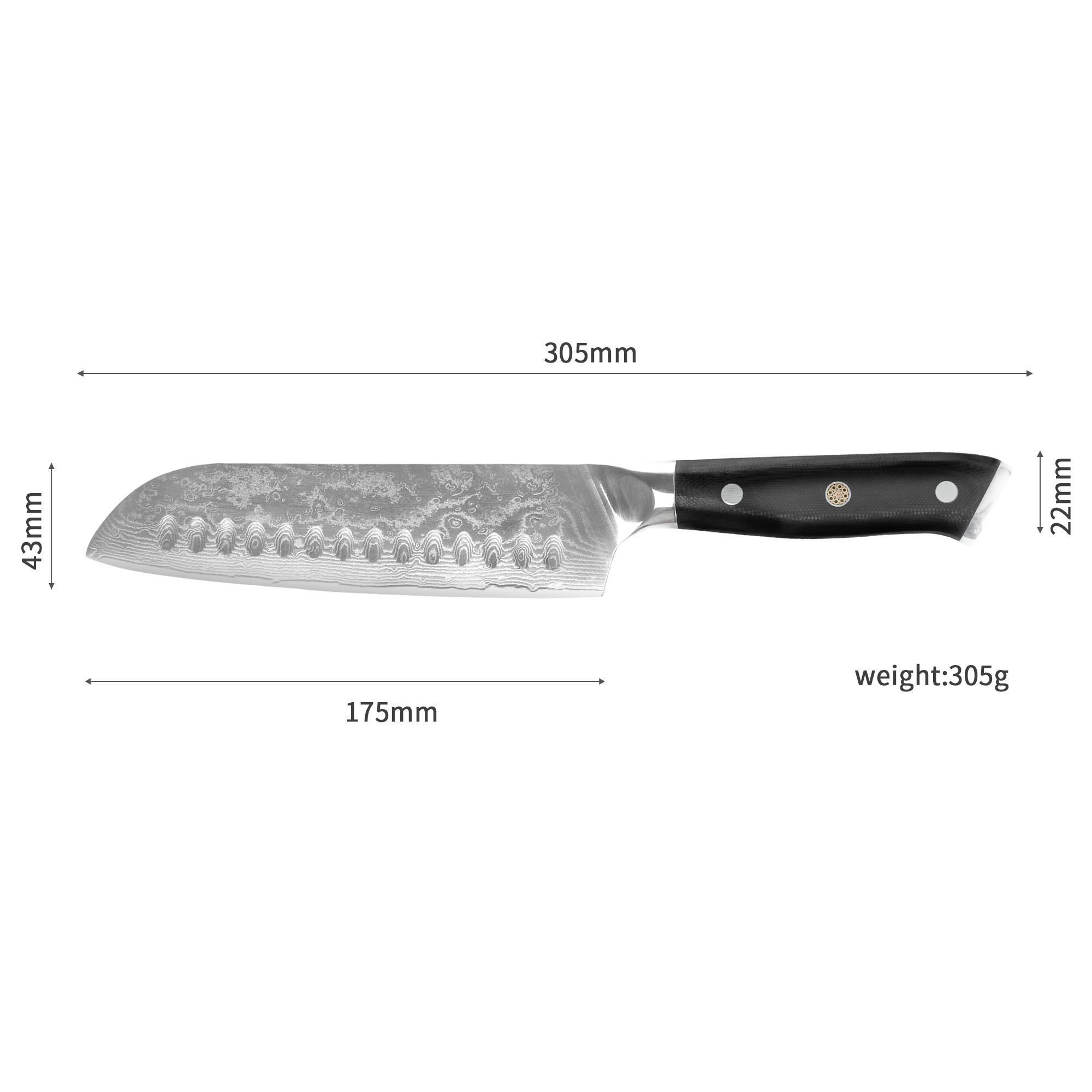 XYj Дамаск Кухонный нож 7Inch Santoku Knife VG10 Дамасская сталь Японский стиль Кухонные ножи Дамаск Японский нож Santoku 
XYj Дамаск Кухонный нож 7Inch Santoku Knife VG10 Дамасская сталь Японский стиль Кухонные ножи Дамаск Японский нож Santoku