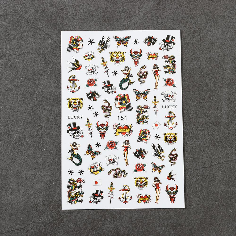Wraps Self Adhesive Nail Decals Chinese 3D Black Dragon Snake Nail Stickers Gothic Style
Wraps Self Adhesive Nail Decals Chinese 3D Black Dragon Snake Nail Stickers Gothic Style