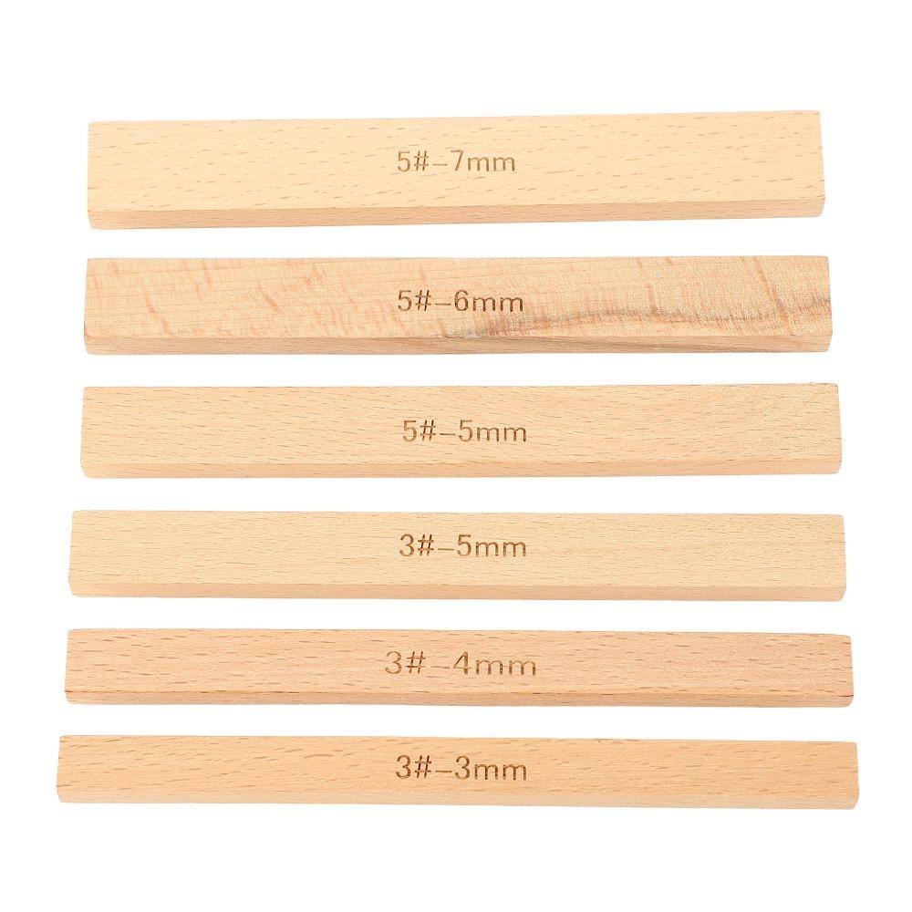 6pcs Wood Zipper Gluing Guide 3mm 4mm 5mm 6mm 7mm Wooden Zipper Glue Spacer 150mm Zipper Application Ruler Tailoring Accessory
6pcs Wood Zipper Gluing Guide 3mm 4mm 5mm 6mm 7mm Wooden Zipper Glue Spacer 150mm Zipper Application Ruler Tailoring Accessory
