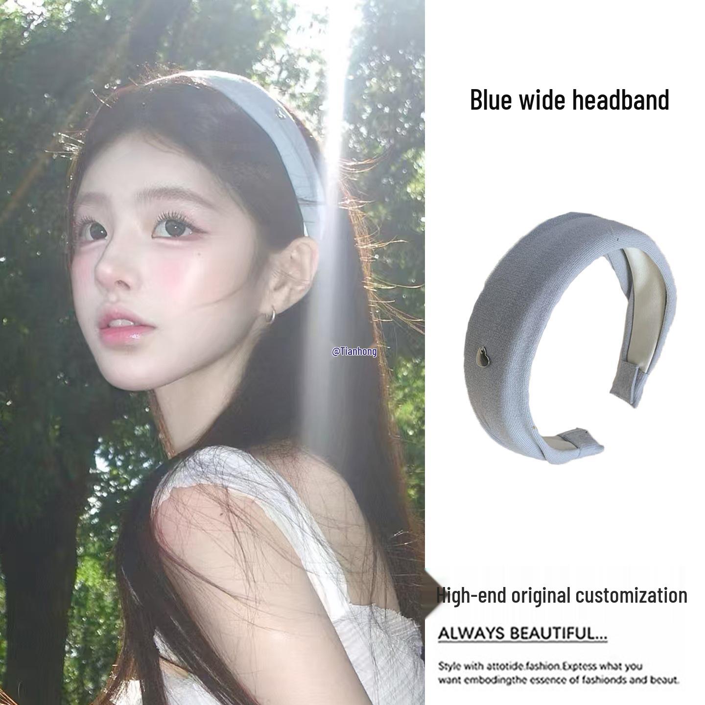Женская повязка на голову 2025 года, светло-голубая, люкс: Широкополая, для повседневной носки, посадка по высокому своду черепа. Heart Headband Sky Blue
Женская повязка на голову 2025 года, светло-голубая, люкс: Широкополая, для повседневной носки, посадка по высокому своду черепа. Heart Headband Sky Blue