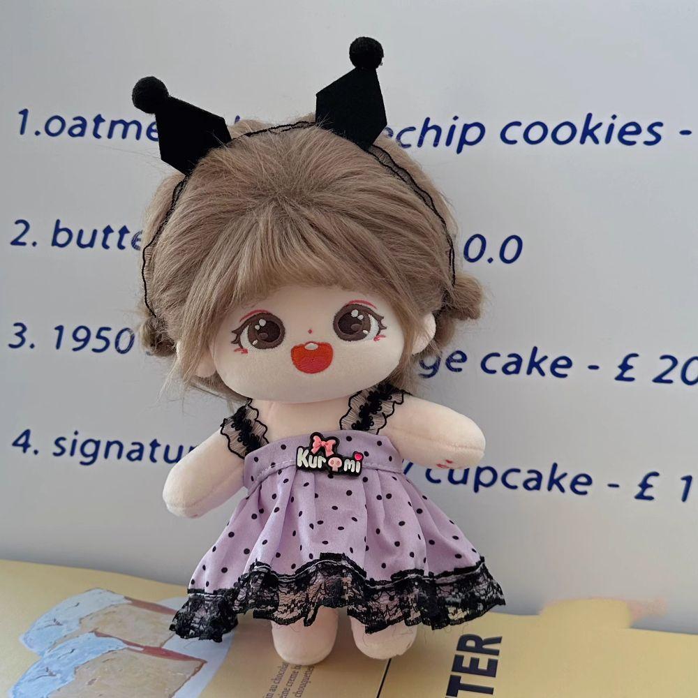 Plush Patch Stuffed Doll Plush Suit Sweet Skirt Plush Toys Clothes 20cm Cotton Doll Style 10 
Plush Patch Stuffed Doll Plush Suit Sweet Skirt Plush Toys Clothes 20cm Cotton Doll Style 10
