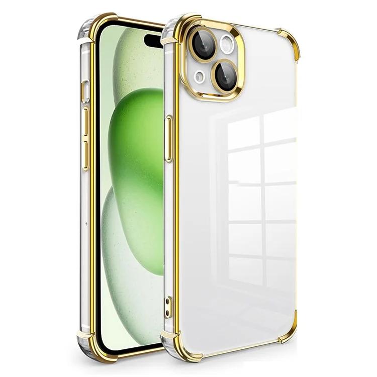 Чехол для iPhone 15 Plus с подушкой из ТПУ, усиленные углы, чехол для телефона с пленкой из ПВХ для линз
Чехол для iPhone 15 Plus с подушкой из ТПУ, усиленные углы, чехол для телефона с пленкой из ПВХ для линз
