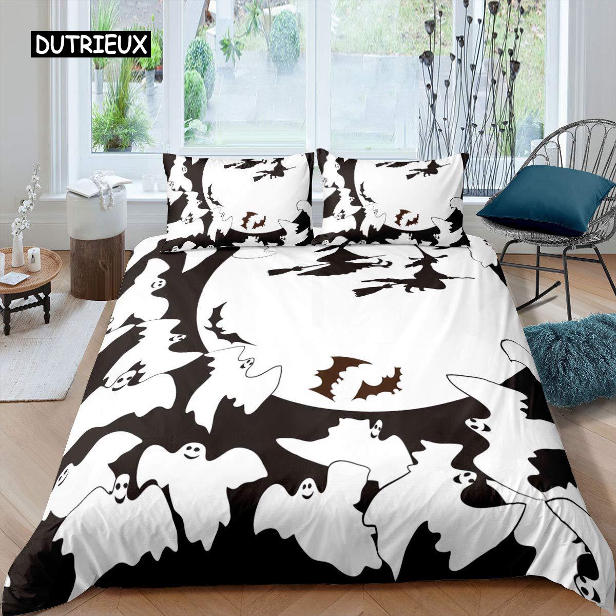 Halloween Flying Vampire Bed Cover Kit Bats Bedspread Cover Witchcraft Magic Comforter Cover Single Size Double Size King Size Polyester Quilt Cover EU single(135x200cm)
Halloween Flying Vampire Bed Cover Kit Bats Bedspread Cover Witchcraft Magic Comforter Cover Single Size Double Size King Size Polyester Quilt Cover EU single(135x200cm)