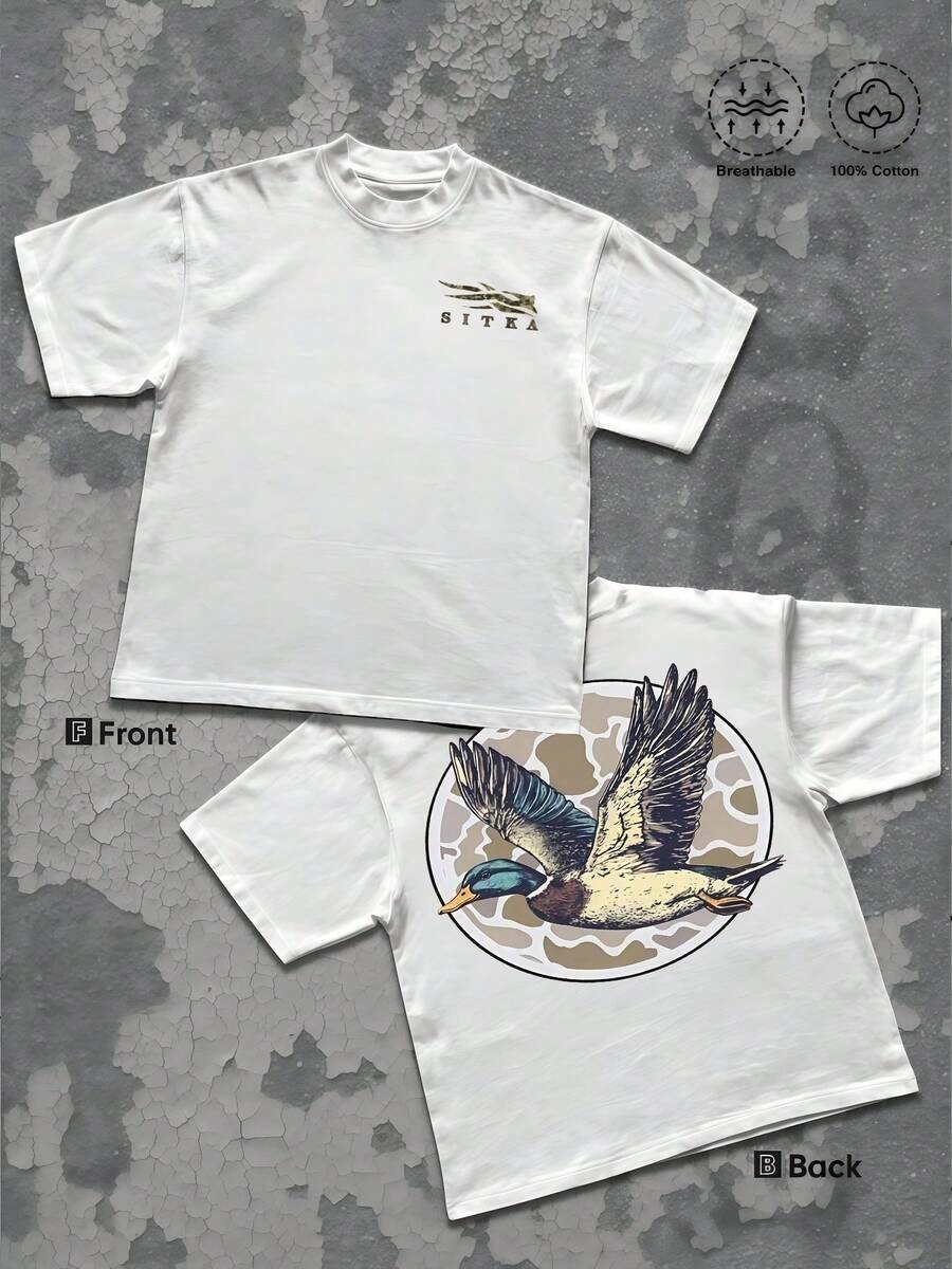Flying Duck Artwork Symbolizes Freedom Courage And Connection With Nature With Tasteful Camouflage 5XL різнокольоровий
Flying Duck Artwork Symbolizes Freedom Courage And Connection With Nature With Tasteful Camouflage 5XL різнокольоровий