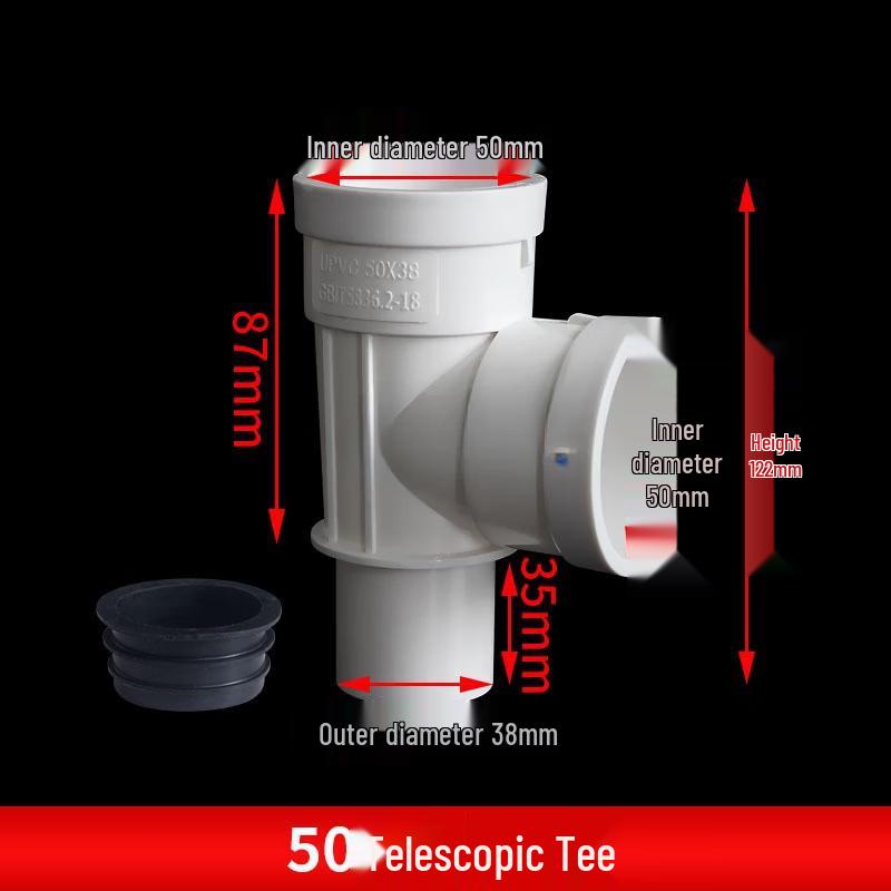 PVC Pipe Expansion Tee Connector
PVC Pipe Expansion Tee Connector