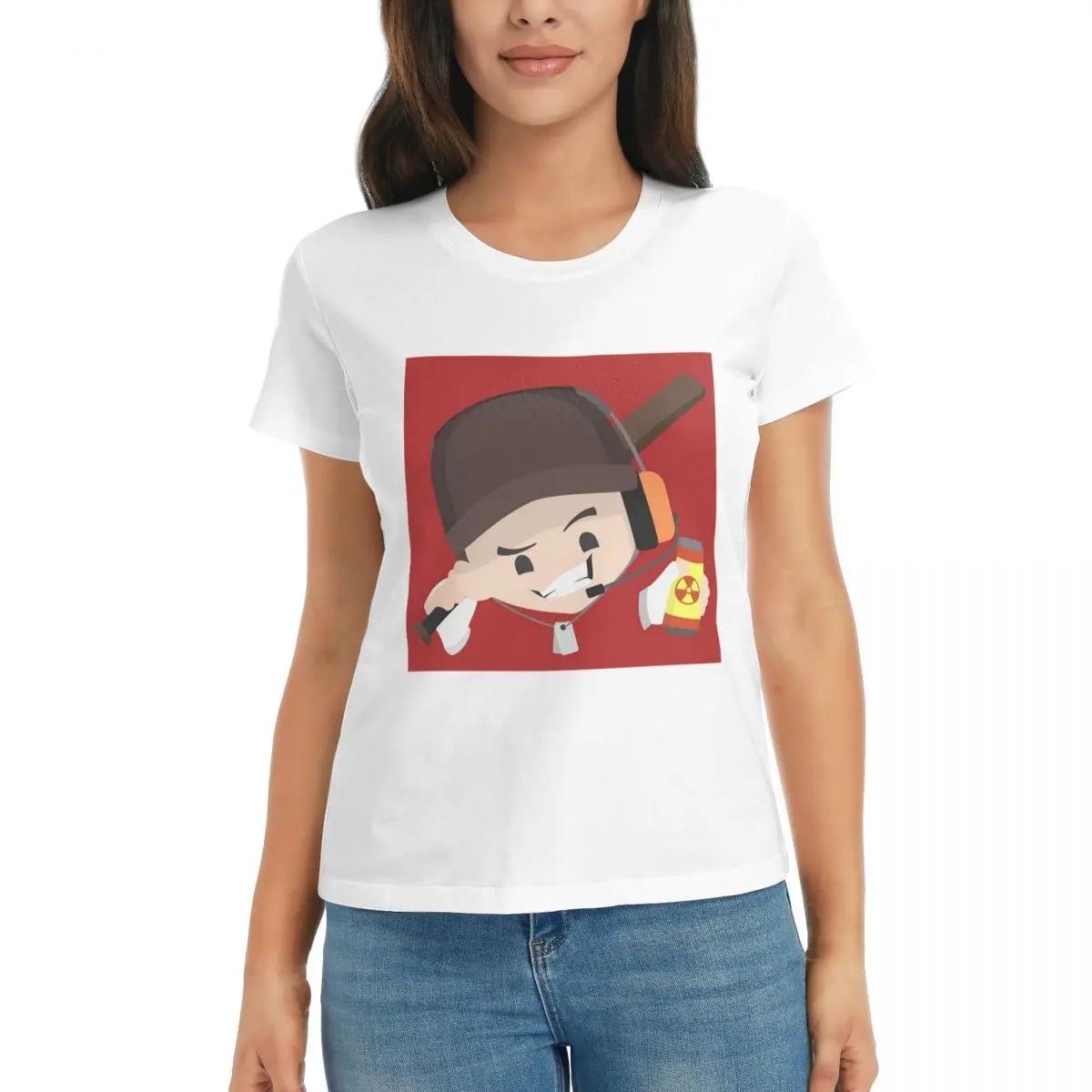Women TShirt Team Fortress 2 Summer Short Sleeve Tees Crew Neck Cotton T Shirts Clothes Tops Streetwear S
Women TShirt Team Fortress 2 Summer Short Sleeve Tees Crew Neck Cotton T Shirts Clothes Tops Streetwear S