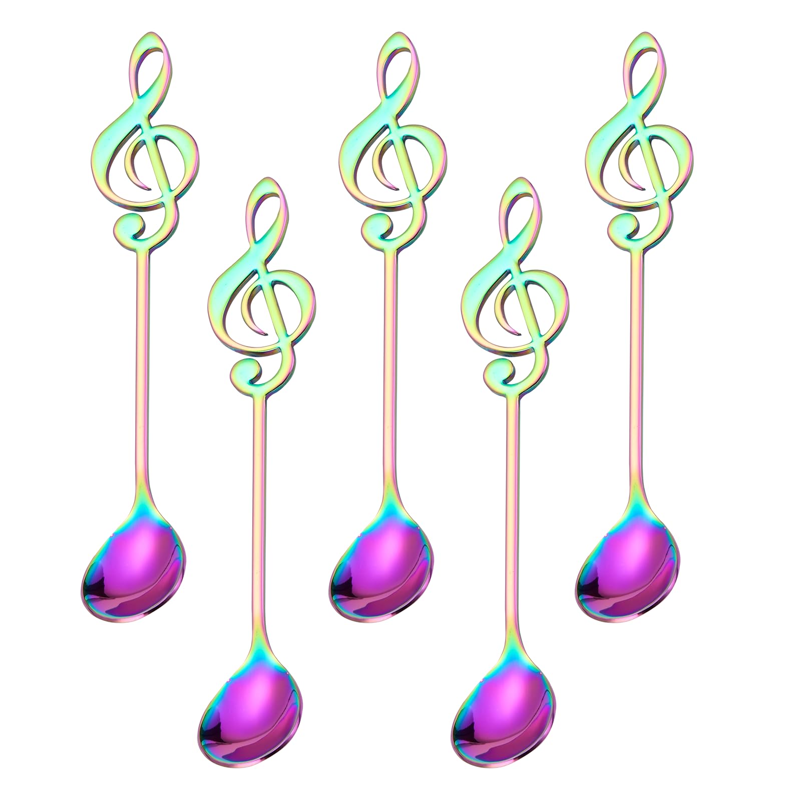 Easytoti Musical Note Чай Кофе Десерт Набор Симпатичный Сделано Из Нержавеющей Зеркало Посудомоечная Машина Доступно Несколько Радужных Ложка, Ложка, Ложка, Ложка, 5,
Easytoti Musical Note Чай Кофе Десерт Набор Симпатичный Сделано Из Нержавеющей Зеркало Посудомоечная Машина Доступно Несколько Радужных Ложка, Ложка, Ложка, Ложка, 5,