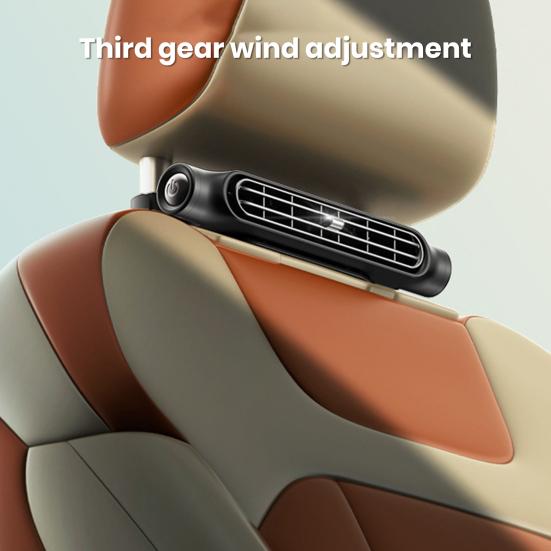 Car Cooling Fan Vehicle Rear Headrest Fan Speed Adjustable Easy to Install USB Plug-in Bladeless Powerful Electric Air Circulation Fan
Car Cooling Fan Vehicle Rear Headrest Fan Speed Adjustable Easy to Install USB Plug-in Bladeless Powerful Electric Air Circulation Fan