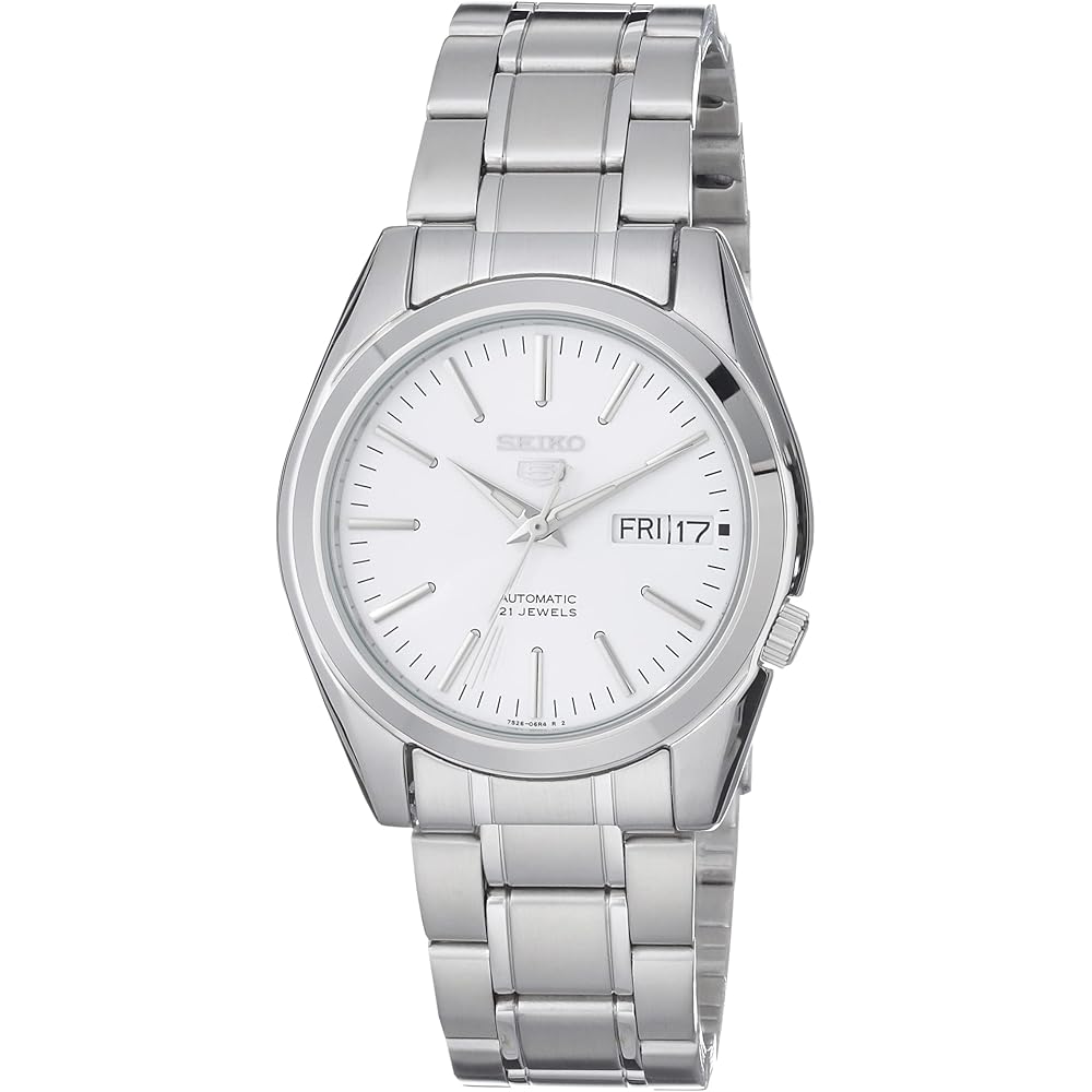 Seiko 5 Automatic Watch White SNKL41K1 Men s Overseas Model
Seiko 5 Automatic Watch White SNKL41K1 Men s Overseas Model