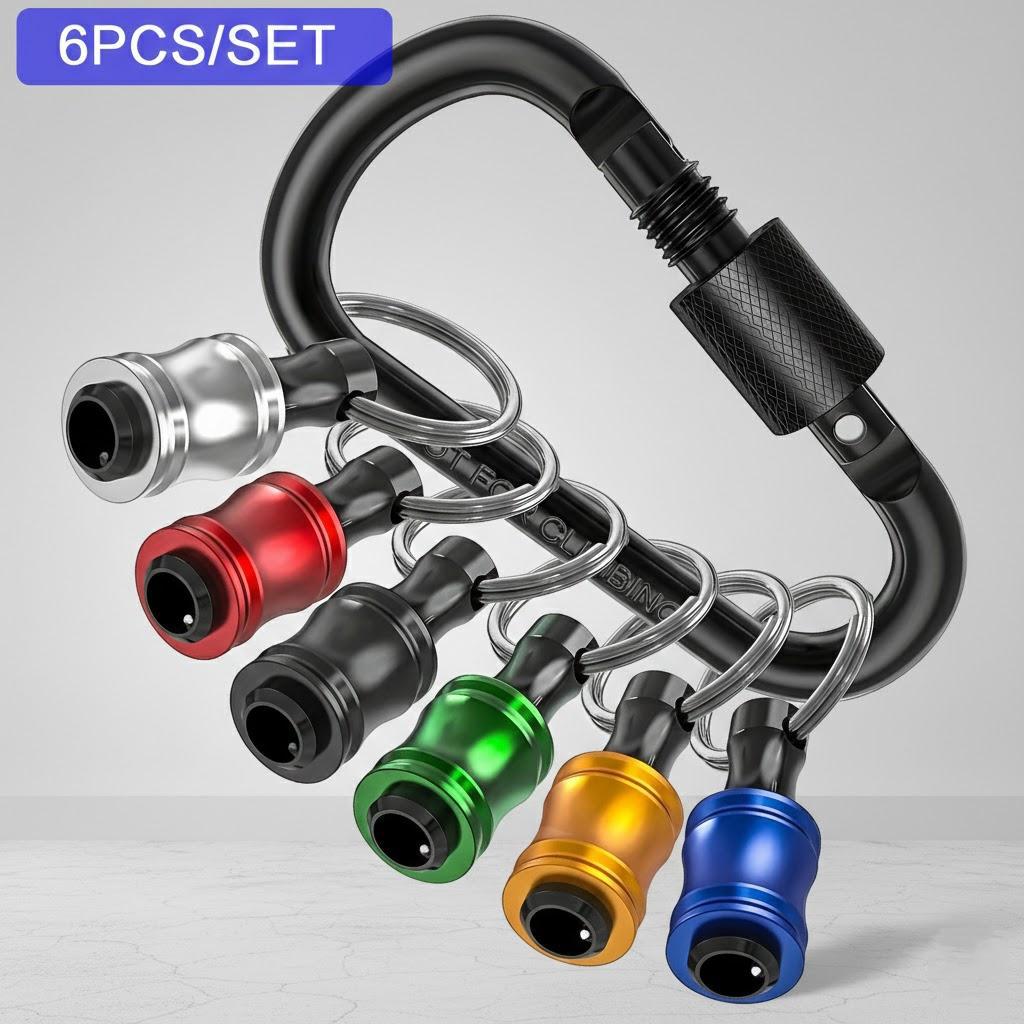 1/4 Inch Hex Shank Keychain Screwdriver Bit Holder Extension Bar Socket Adapter Fast Change Tool Accessories
1/4 Inch Hex Shank Keychain Screwdriver Bit Holder Extension Bar Socket Adapter Fast Change Tool Accessories