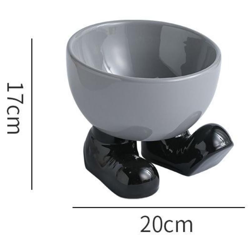 Ceramic High Footed Dog Bowl Food Water Portable Cervical Spine Protection Dog Bowl Large Caliber Drinking Bowls Pet Supplies
Ceramic High Footed Dog Bowl Food Water Portable Cervical Spine Protection Dog Bowl Large Caliber Drinking Bowls Pet Supplies