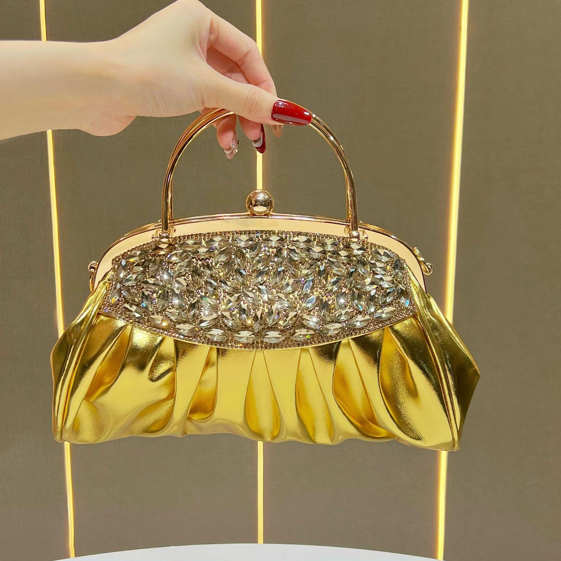 Evening Clutch Bag for Women Detachable Chain Strap Top Handle Beaded Rhinestone Evening Bag Vintage Crossbody Bag Evening Handbag for Wedding Party one size золотой
Evening Clutch Bag for Women Detachable Chain Strap Top Handle Beaded Rhinestone Evening Bag Vintage Crossbody Bag Evening Handbag for Wedding Party one size золотой
