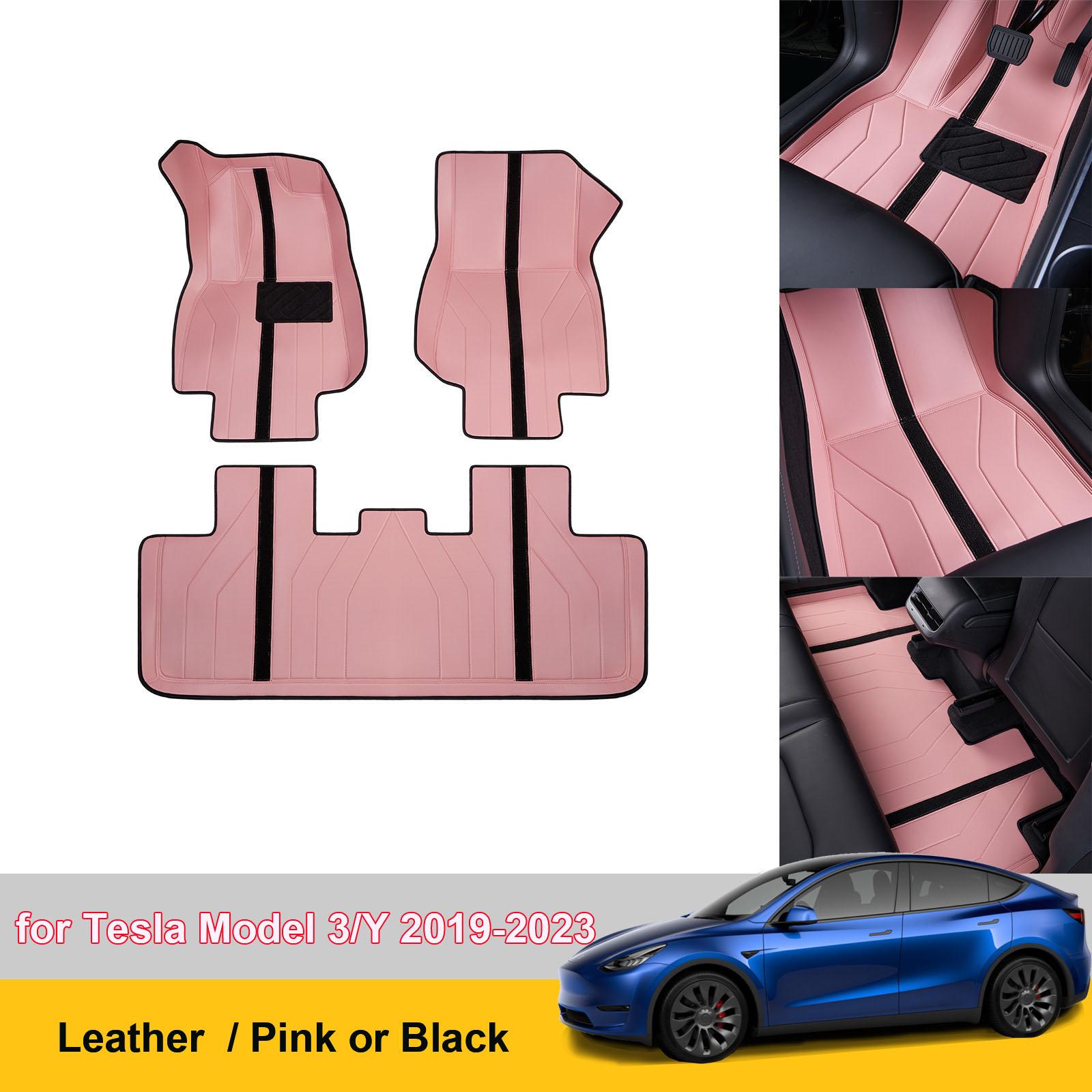 Розовые аксессуары для интерьера Tesla Model Y 3 Кожаные коврики Full Foot Pad Cover Model 3 2023 Decoration Protector
Розовые аксессуары для интерьера Tesla Model Y 3 Кожаные коврики Full Foot Pad Cover Model 3 2023 Decoration Protector