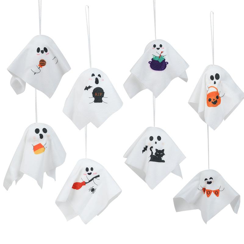 8 шт. Хэллоуин Подвесная кукла-привидение Милое полиэстеровое украшение-привидение Вечеринка на Хэллоуин Дом В помещении На улице Украшение Дом с привидениями
8 шт. Хэллоуин Подвесная кукла-привидение Милое полиэстеровое украшение-привидение Вечеринка на Хэллоуин Дом В помещении На улице Украшение Дом с привидениями