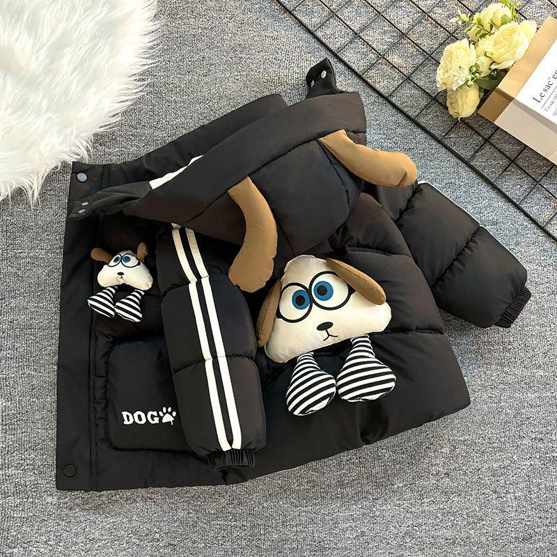 Boys Winter 2025 Cotton Jacket - Thickened Velvet Padded Children s Coat 90cm (Height 75-85cm) чорний
Boys Winter 2025 Cotton Jacket - Thickened Velvet Padded Children s Coat 90cm (Height 75-85cm) чорний