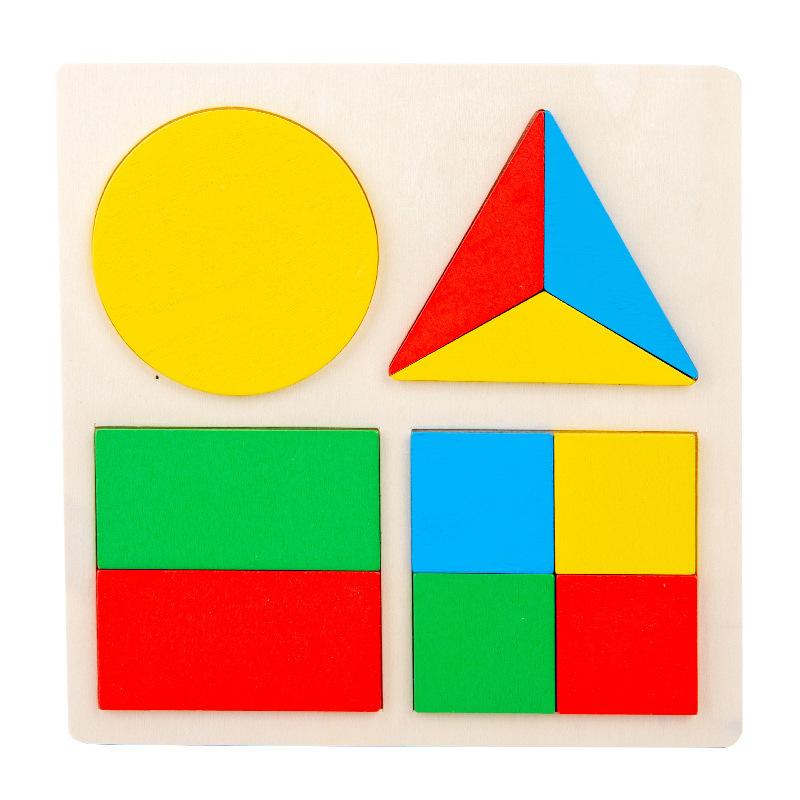 Baby Educational Montessori Early Learning Kids Colorful Geometric Shape Wooden Puzzle Enlightenment and Cognition Wooden Jigsaw
Baby Educational Montessori Early Learning Kids Colorful Geometric Shape Wooden Puzzle Enlightenment and Cognition Wooden Jigsaw