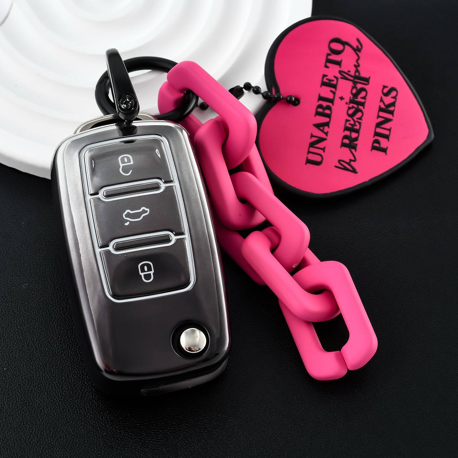 Чохол для ключа автомобіля Брелок для Volkswagen VW Polo Golf Passat Tiguan Beetle Caddy T5 Up Eos Skoda Octavia Seat Leon Altea
Чохол для ключа автомобіля Брелок для Volkswagen VW Polo Golf Passat Tiguan Beetle Caddy T5 Up Eos Skoda Octavia Seat Leon Altea