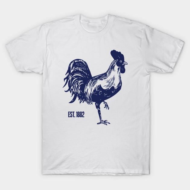 Men Black Print T-shirt Cockerel Est. 1882 No-Cut Transfer Paper Print Cotton Tshirt 4XL білий
Men Black Print T-shirt Cockerel Est. 1882 No-Cut Transfer Paper Print Cotton Tshirt 4XL білий