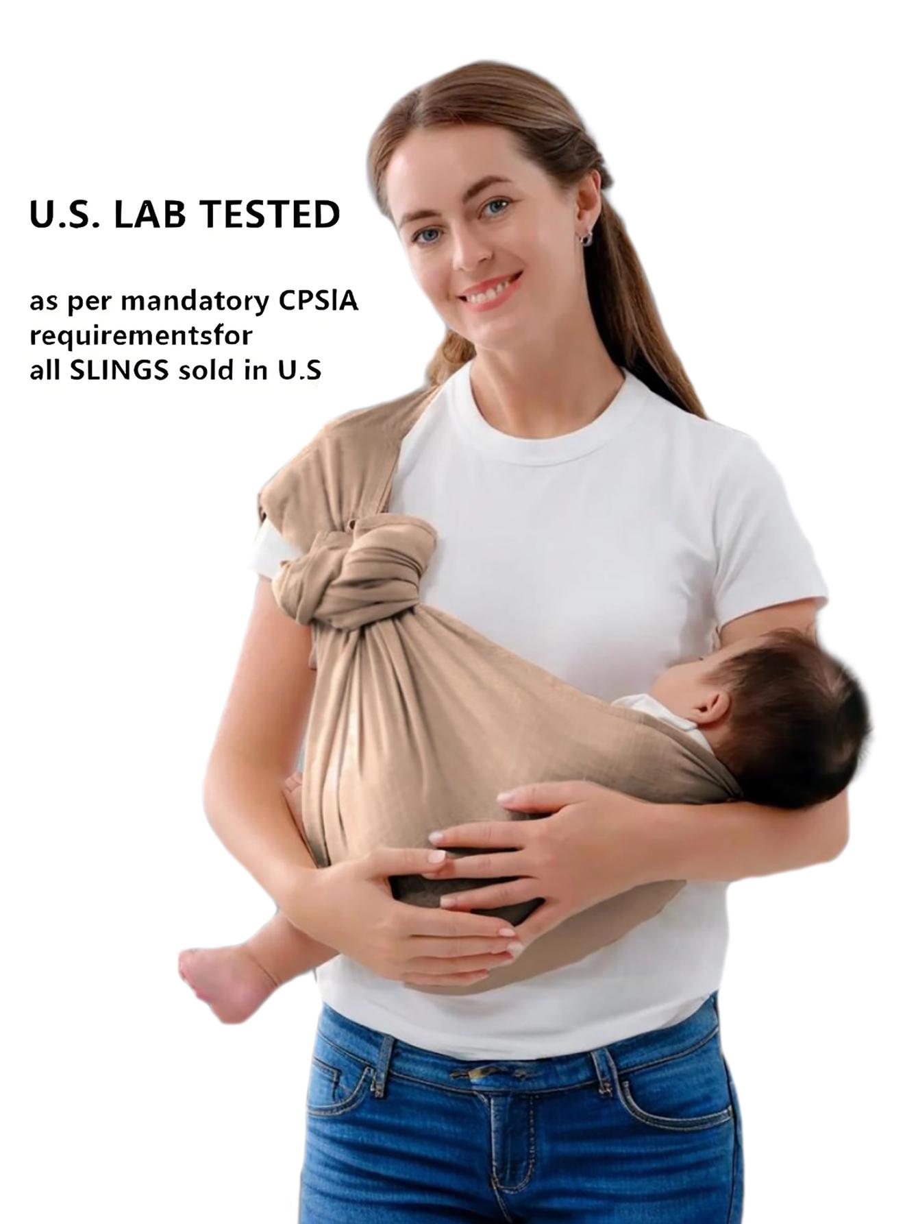 Newborn Double Ring Baby Sling Front Hugging Back Towel Easy out Parenting Hanging Bag Comfortable Wrap for Going out OneSize темного кольору хакі
Newborn Double Ring Baby Sling Front Hugging Back Towel Easy out Parenting Hanging Bag Comfortable Wrap for Going out OneSize темного кольору хакі