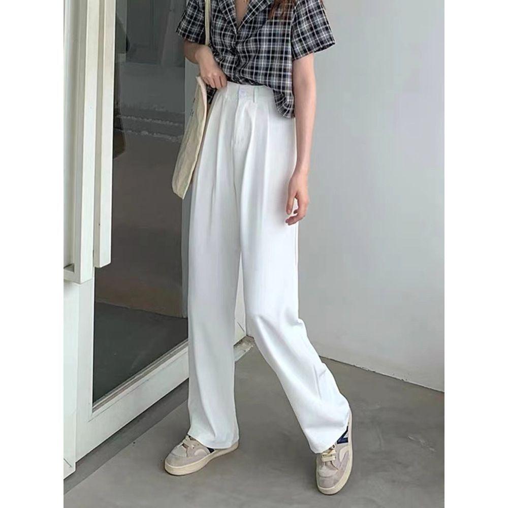 Women s Retro Design Casual Trousers - 2026 Spring/Autumn Loose Long Pants S білий
Women s Retro Design Casual Trousers - 2026 Spring/Autumn Loose Long Pants S білий