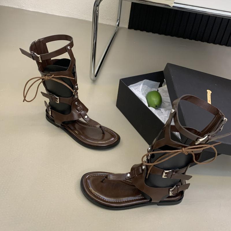 Fashion Punk Rivet Design Mid Calf Summer Boots Women Narrow Band Buckle Back Zipper Roman Gladiator Shoes Comfort Clip Toe Modern Boots 39 темно-коричневого
Fashion Punk Rivet Design Mid Calf Summer Boots Women Narrow Band Buckle Back Zipper Roman Gladiator Shoes Comfort Clip Toe Modern Boots 39 темно-коричневого