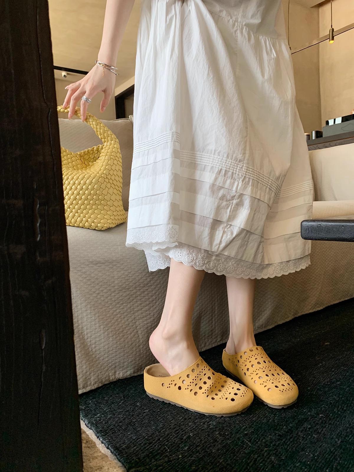 Натуральная коровья кожа матовая ажурная резная сумка голова полушлепанцы женские летние толстоподошвенные хлебные крутые шлепанцы 40
Натуральная коровья кожа матовая ажурная резная сумка голова полушлепанцы женские летние толстоподошвенные хлебные крутые шлепанцы 40