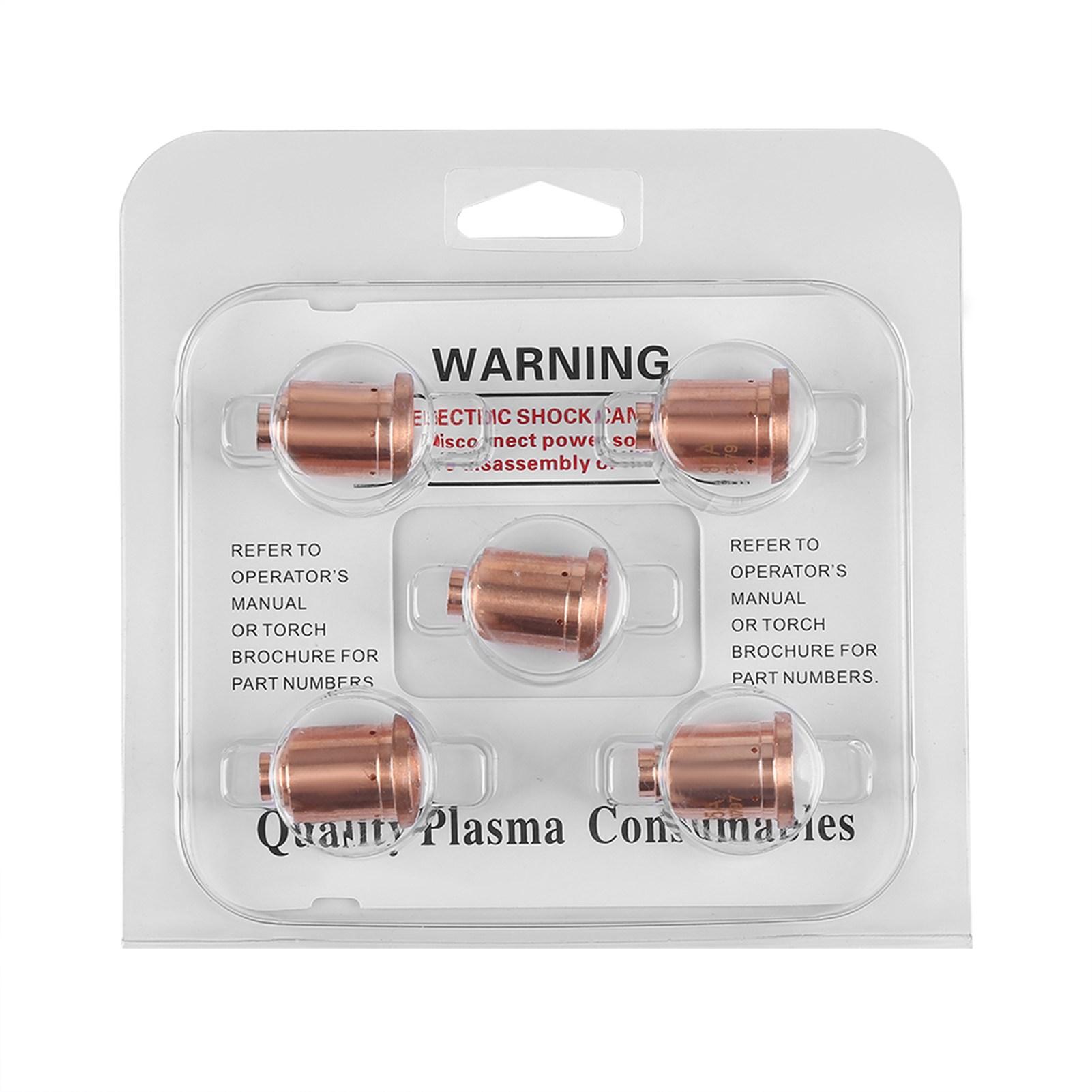 5 шт. 85A Плазменный резак Наконечники сопла 220797 Подходят для плазменной резки MAX85 Расходный материал
5 шт. 85A Плазменный резак Наконечники сопла 220797 Подходят для плазменной резки MAX85 Расходный материал