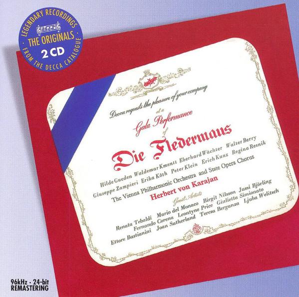 CD VIENNA PHILHARMONIC ORCHESTRA, WALT - Die Fledermaus 4758319 Decca 2007 Europe Pop Used
CD VIENNA PHILHARMONIC ORCHESTRA, WALT - Die Fledermaus 4758319 Decca 2007 Europe Pop Used