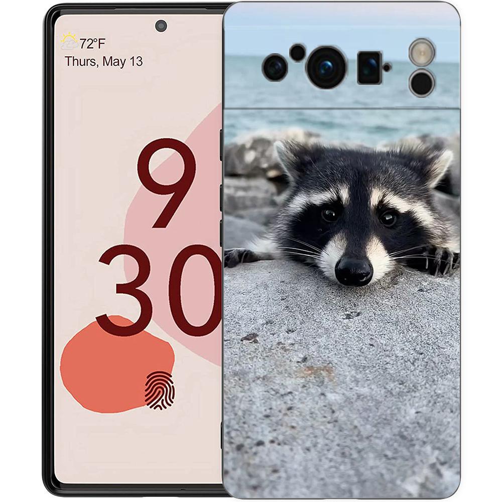 Raccoon Phone Case For Google Pixel 10 9 8 7 Pro 9A 8A 7A 6A 6 Pro XL Soft TPU Bumper Black Cover Pixel 8 Pro
Raccoon Phone Case For Google Pixel 10 9 8 7 Pro 9A 8A 7A 6A 6 Pro XL Soft TPU Bumper Black Cover Pixel 8 Pro