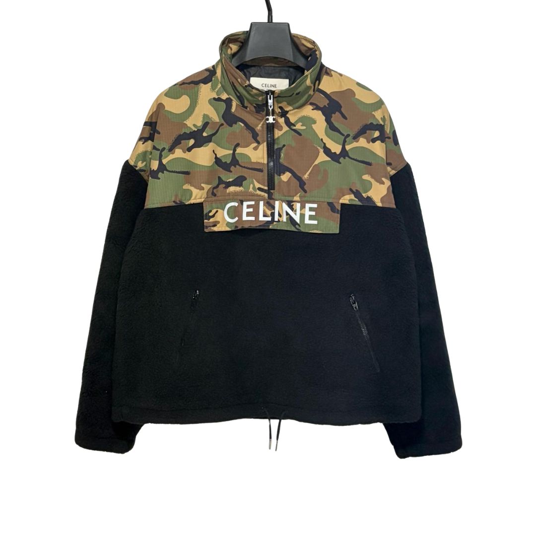 Used CELINE 2W67B188YBlouson Black x Camouflage Nylon mens XL
Used CELINE 2W67B188YBlouson Black x Camouflage Nylon mens XL