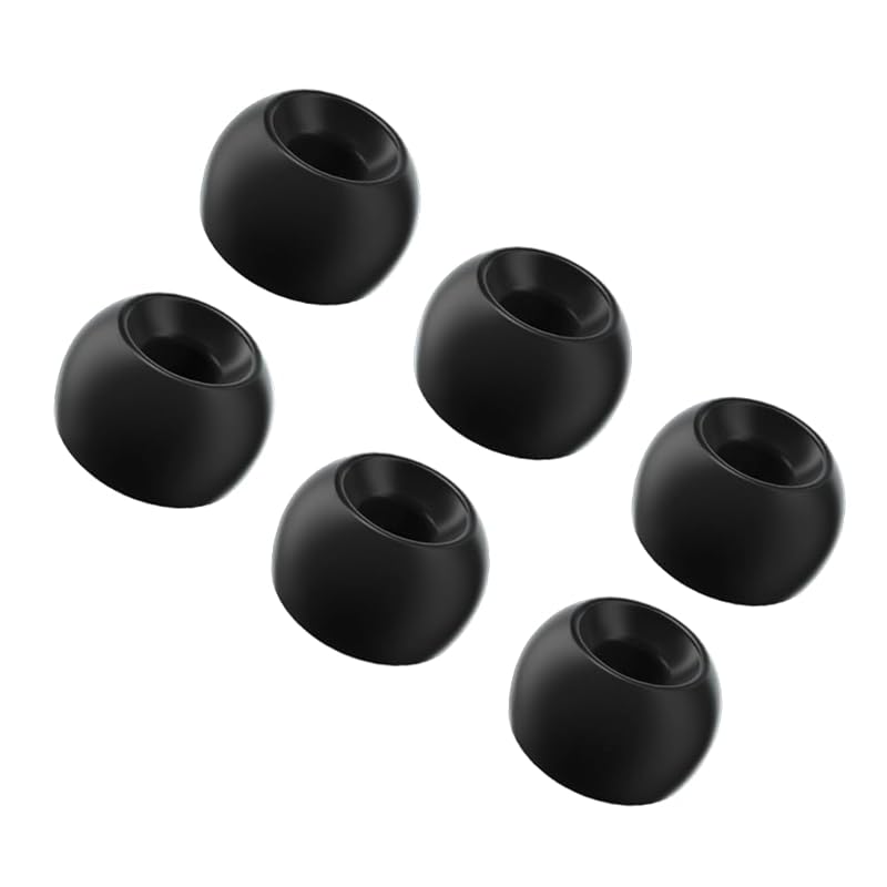 DIVINUS Velvet Wide Bore silicon ear tips (4~6mm nozzle), replaceable for improved sound quality and comfort IEM earphones chip (ML(3 Pairs))
DIVINUS Velvet Wide Bore silicon ear tips (4~6mm nozzle), replaceable for improved sound quality and comfort IEM earphones chip (ML(3 Pairs))
