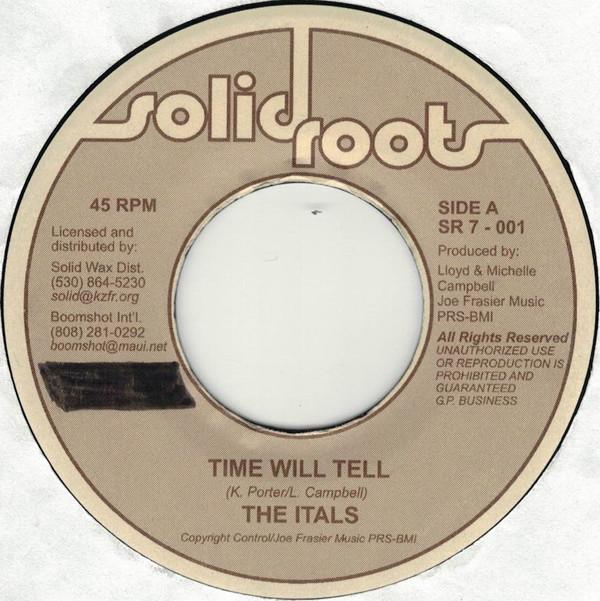 7inch Record ITALS / LLOYD HEMMINGS - Time Will Tell / Africa SR7 Solid Roots US Reggae, Ska & Dub Used
7inch Record ITALS / LLOYD HEMMINGS - Time Will Tell / Africa SR7 Solid Roots US Reggae, Ska & Dub Used
