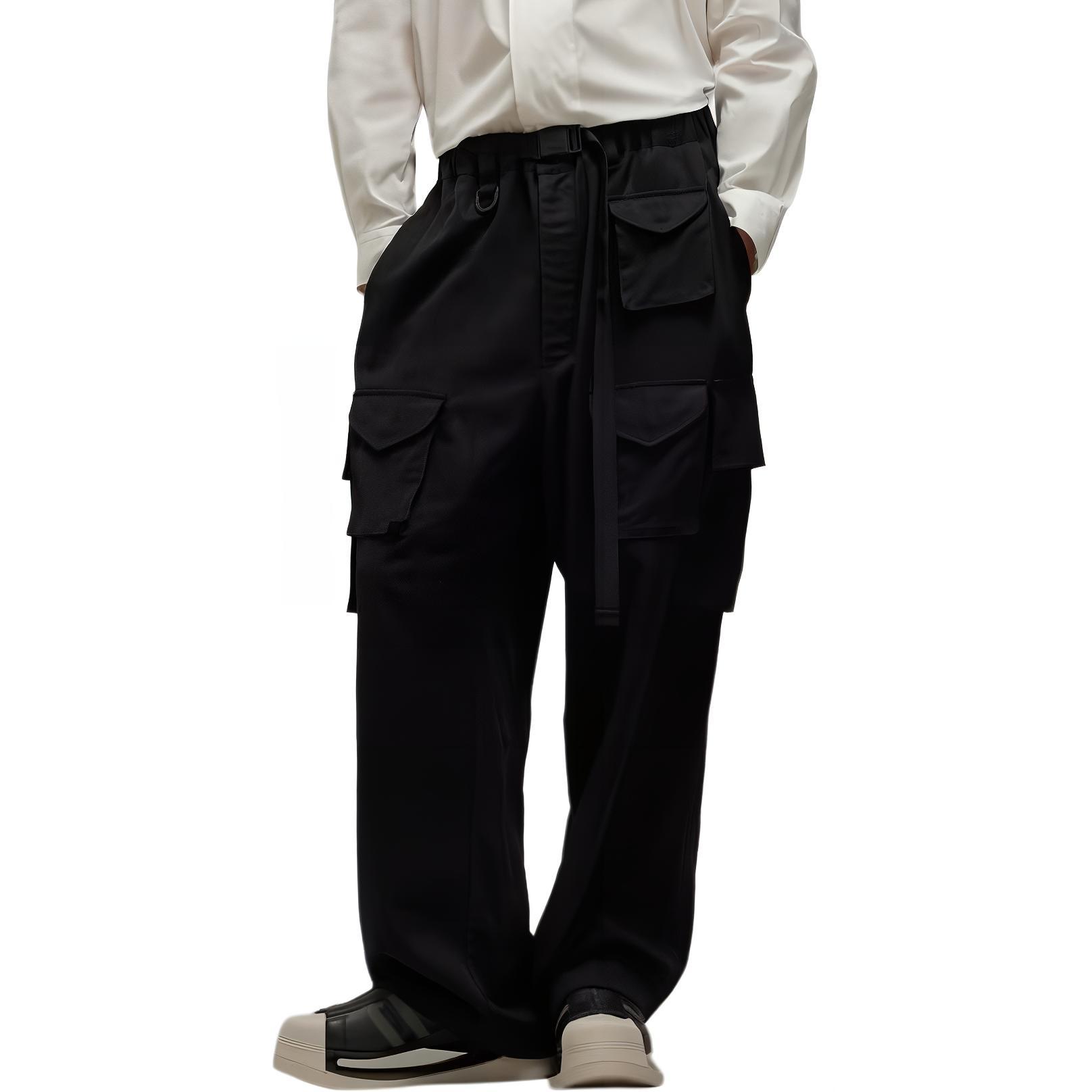 Adidas Twill Cargo Pants With Multiple Pockets Loose Fit Solid Color Wide Leg Work Pants Men Pants Black JD9799 XL
Adidas Twill Cargo Pants With Multiple Pockets Loose Fit Solid Color Wide Leg Work Pants Men Pants Black JD9799 XL
