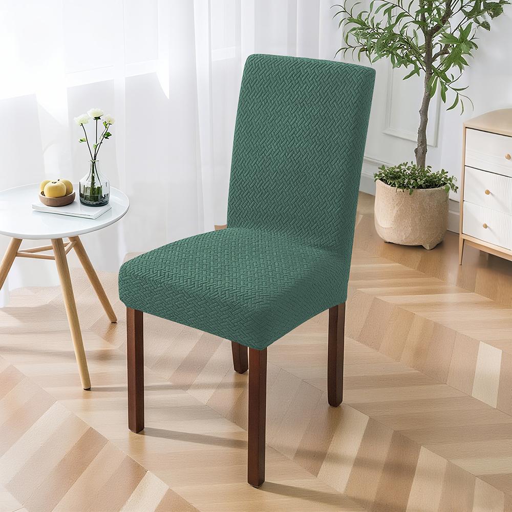 Black Jacquard Elastic Chair Cover Stretch Universal Cheap Chair Seat Covers with Back for Wedding Dining Room Chairs for Home 1pc
Black Jacquard Elastic Chair Cover Stretch Universal Cheap Chair Seat Covers with Back for Wedding Dining Room Chairs for Home 1pc